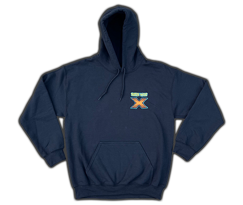 Hooded Sweatshirt 'X' (long sleeve/black) - Limited Edition