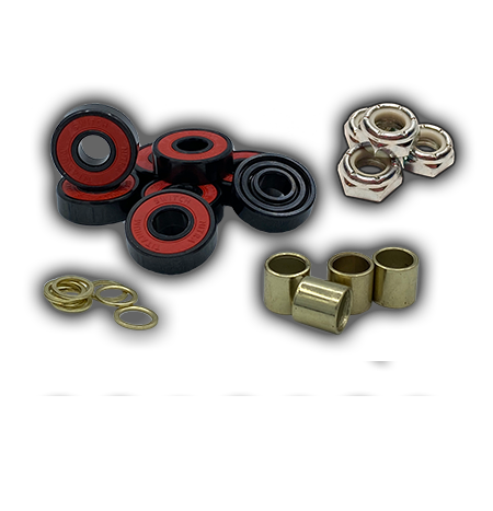 Switch 'Nitra Titanium' Axle-to-Axle Kit = Switch Nitra Titanium bearings + Speedlab Wheels