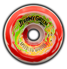 Jeromy Green Pro model 59mm/99A (Special Edition red/white swirl)