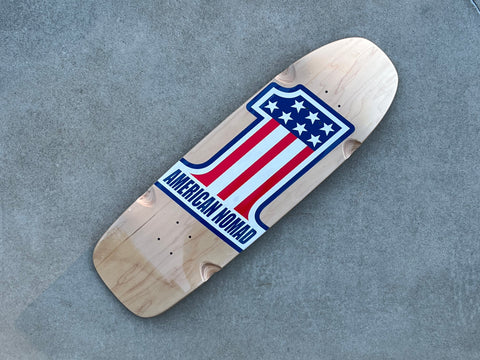 American Nomad Skates #1 skateboard deck - Shape 2