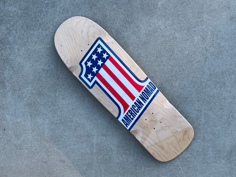 American Nomad Skates #1 skateboard deck - Shape 1