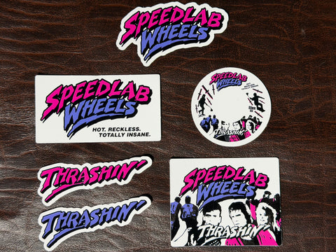 Speedlab Wheels Thrashin' Sticker Pack