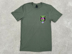 'Bombshell Army' COMBO - 'Bombshell Army' (short sleeve t-shirt) + Bombshells 57mm/99A Limited Edition Camo swirl