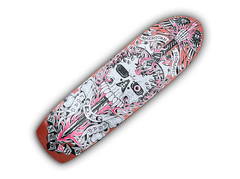 American Nomad Skates Greg Harbour Skull skateboard deck