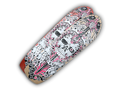 American Nomad Skates Greg Harbour Skull skateboard deck
