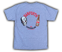 T-Shirt 'Danforth' (short sleeve/Light Steel)
