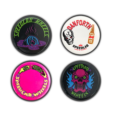 Speedlab Wheels **Button Pin 4-Pack**