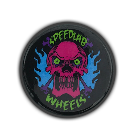 Speedlab Wheels 'Skull' Button pin