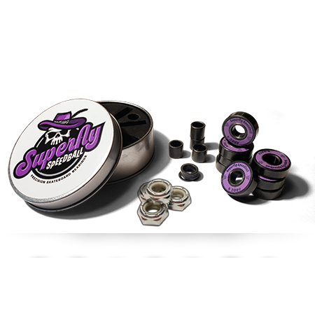 Superfly Speedball 'Speedball 6' Axle-to-Axle Kit = Superfly Speedball 'Speedball 6' bearings + Speedlab Wheels