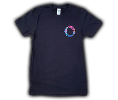 T-Shirt 'Vanish' (short sleeve/Black)