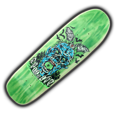 Speedlab Wheels / American Nomad Skates colab skateboard deck