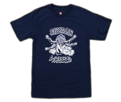 T-Shirt 'Skate Fly' (short sleeve/Navy)