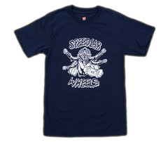 T-Shirt 'Skate Fly' (short sleeve/Navy)