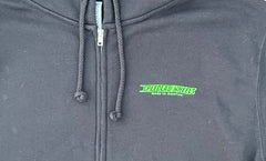 Hooded Sweatshirt Full-Zip 'Tentacle' (long sleeve/black)