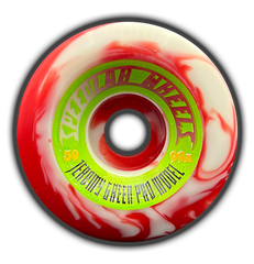 Jeromy Green Pro model 59mm/99A (Special Edition red/white swirl)