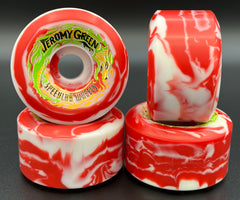 Jeromy Green Pro model 59mm/99A (Special Edition red/white swirl)