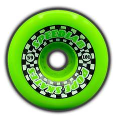 Mini Speedsters 59mm/101A  (Green/Black split)