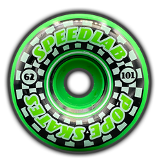 Speedsters 62mm/101A  (Green/Black split)