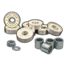 Rock Star Bearings - Ceramic White Shield