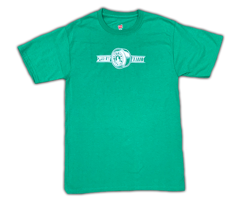 T-Shirt 'Wheel Logo' (short sleeve/Green)